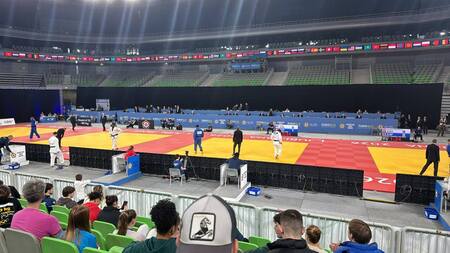 Haya Veinhandl Obaid nastopila na članskem pokalu svetovnega pokala LJUBLJANA EUROPEAN OPEN 2026 v Stožicah (4)